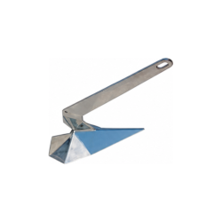 compact stainless steel fluke anchor.png - Arctic Casting